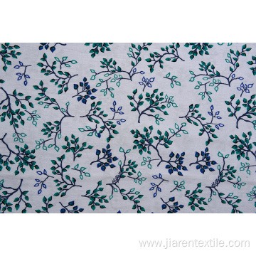 High Quality Small Leaves Pattern Printed Fabrics